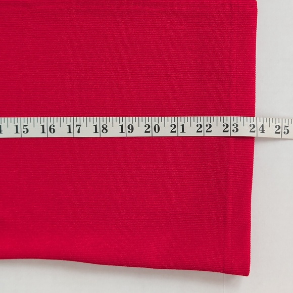 Vtg. Haberdashery by Leslie Fay Sportswear Mock Two-Piece Cardigan LP Red - Picture 12 of 15